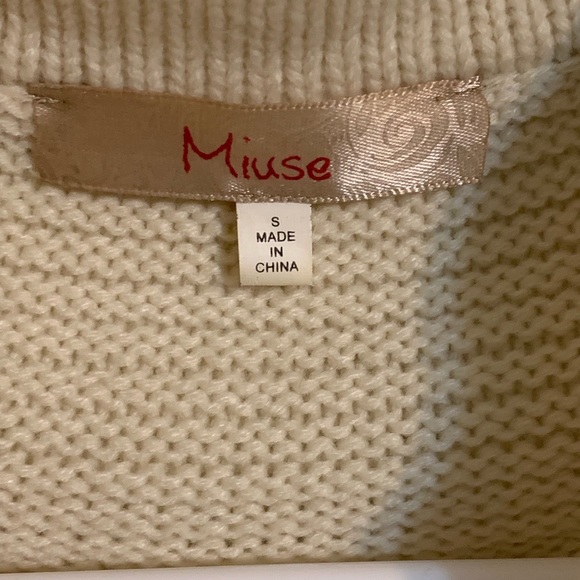 Miuse Long Sweater size Small - Picture 4 of 7